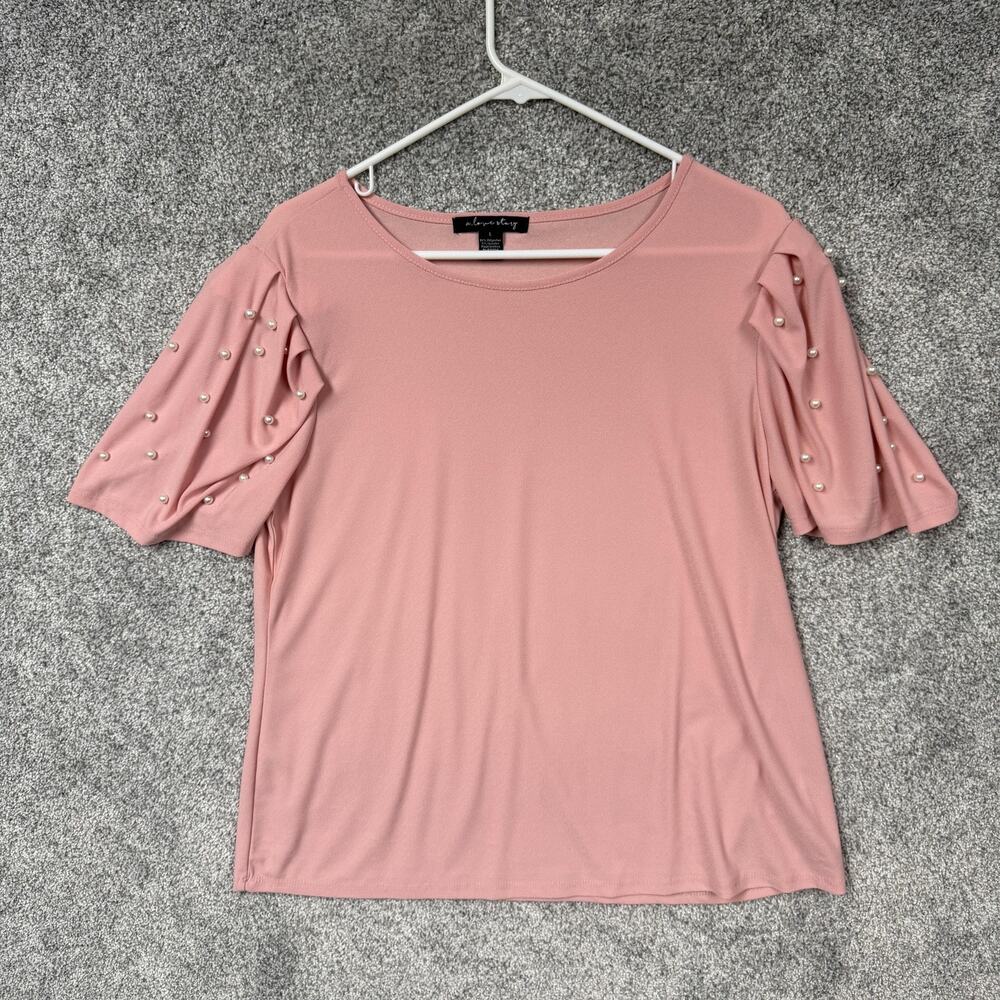 A Love Story Blouse L Coquette Balletcore Romantic Pastel Soft Girl Pearlcore
